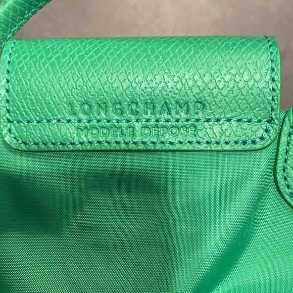 Longchamp x Andre Green Top-handle-bag XS almost brand new!! - Picture 6 of 6